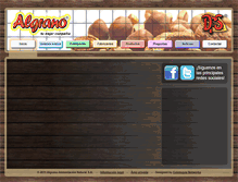 Tablet Screenshot of algrano.es